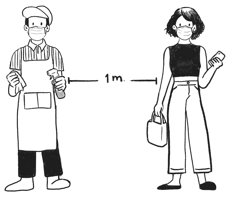 फोटो png social distancing sticker new normal physical distancing