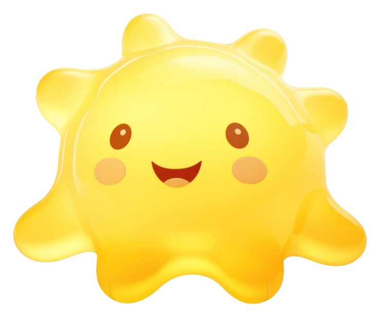 Photo png 太陽形狀人形玩具