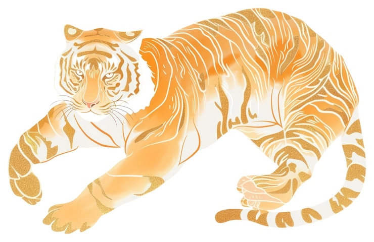 Photo png tiger chinese wildlife animal mammal