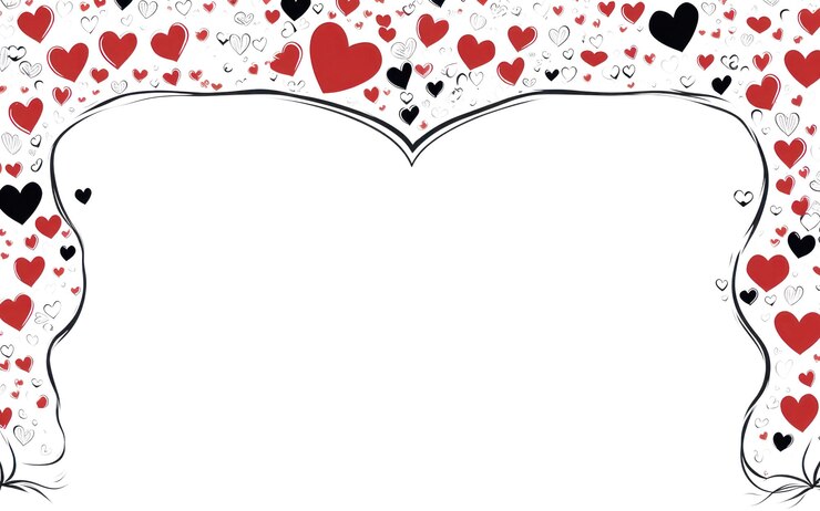 Photo png valentine paper backgrounds line