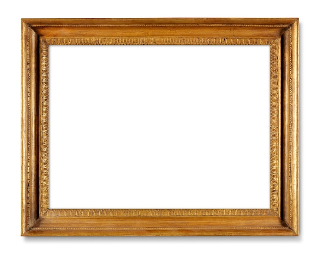 Png vergulde frame mockup in goud vintage huisdecoratie