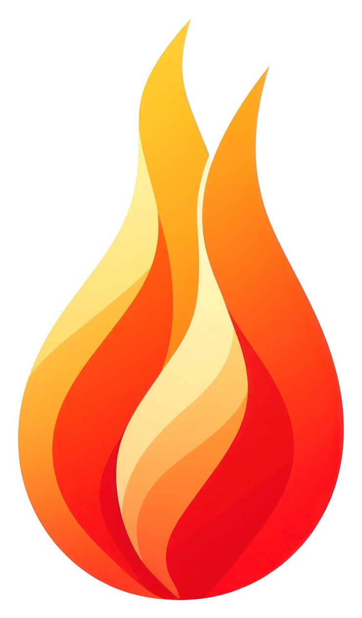 Foto png vlam vuur gloeiend brandende doorzichtige achtergrond