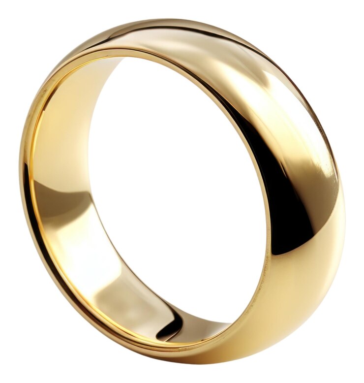 Photo png wedding gold ring jewelry white background celebration