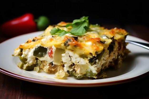 Poblano Kip Enchilada Braadpan Mexicaans Eten