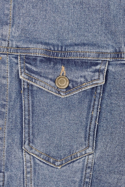 Pocket of Blue Denim Jeans