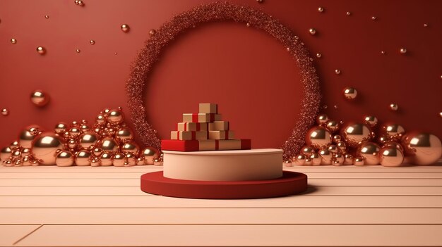 Podium christmas generative ai