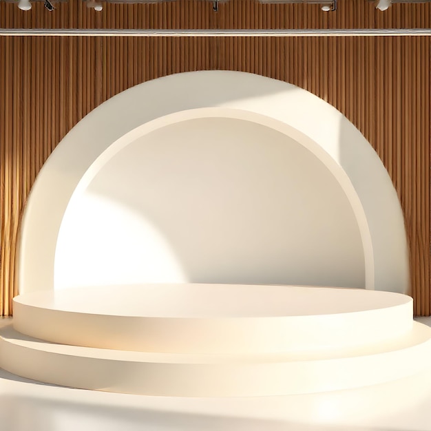 Podium voor producten in moderne stijl