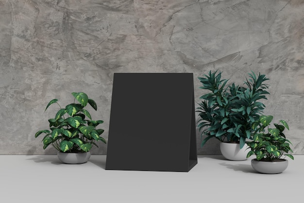 Podiumvertoningsscène voor cosmetisch product en pakket, 3d render.