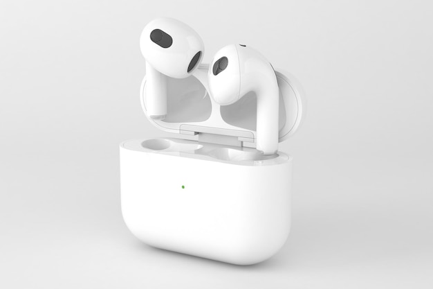 Pods Right Side In White Background