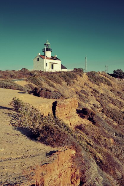 Маяк Point Loma в Сан-Диего