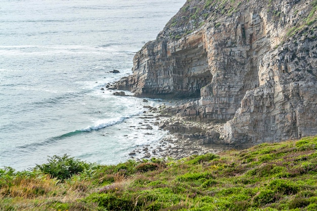 Photo pointe de penhir in brittany