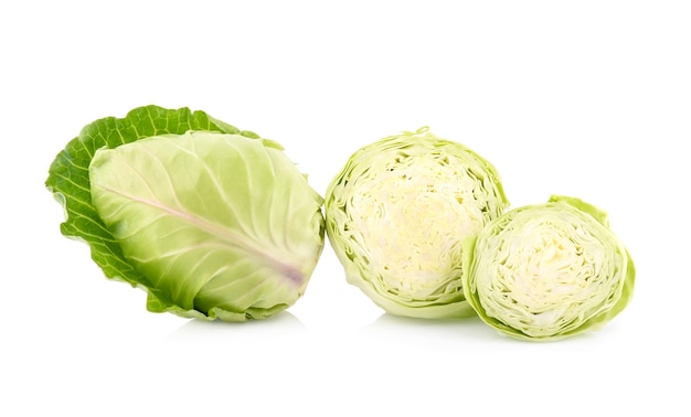 Pointed cabbage isolated