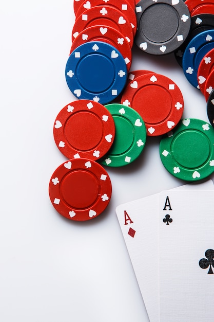 Carte da poker e fiches