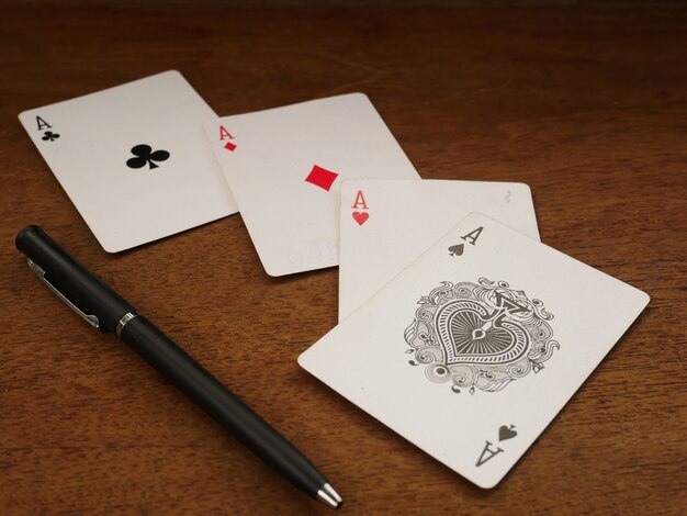 poker game card