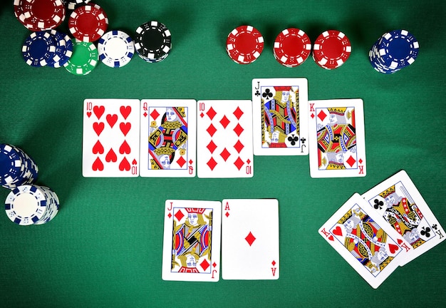 Poker game concept
