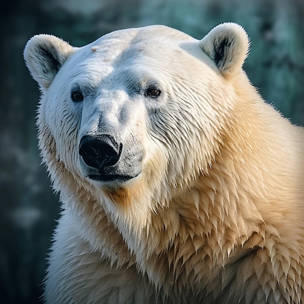 写真 北極クマの野生生物写真 hdr 4k