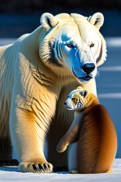 Photo polar bear