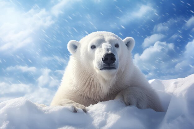 Photo polar bear