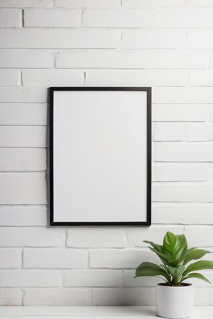Polaroid lege Frame Mockup met witte lege ruimte voor het plaatsen van uw ontwerp