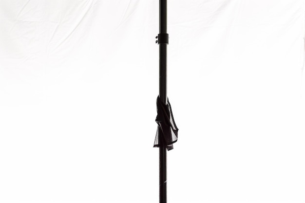 Pole Dance Pole for Fitness Enthusiasts On White Background