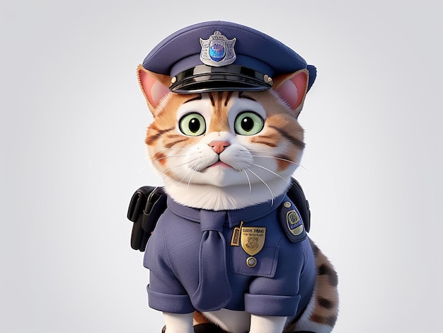 Полицейский кот