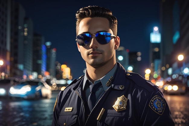 Police Officer image generated Ai