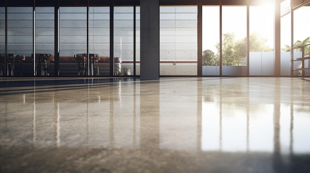 Polished Concrete with