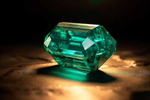 Polished emerald photo