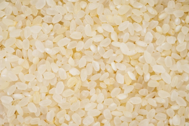 Polished round rice texture background High quality photo