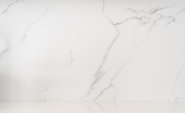 Polished white marble texture