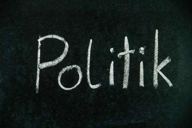 Politik in krijt
