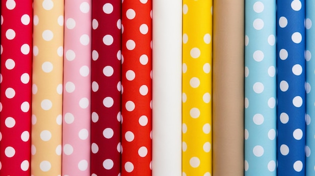 Photo polka dot pattern