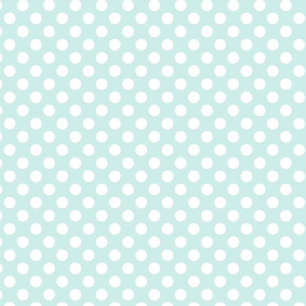 Polka dot seamless pattern. White dots on blue background. For plaid, tablecloths, clothes, shirts, dresses, paper, bedding, blankets, quilts and other textile products.