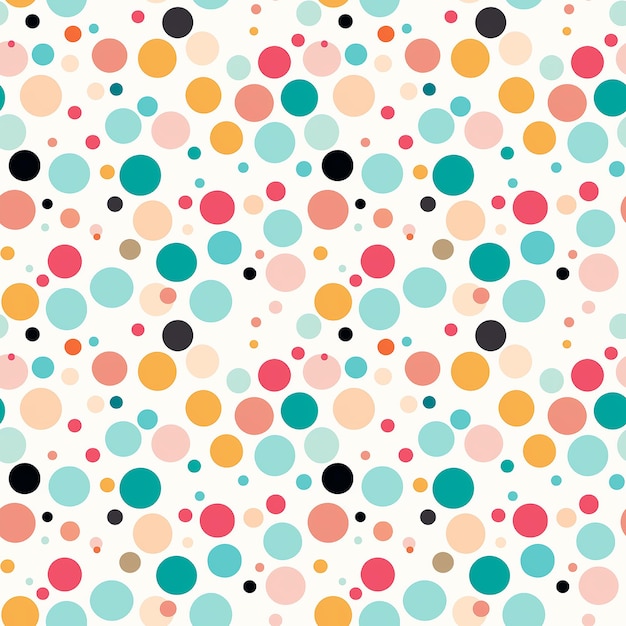 polka dots pattern Seamless pattern