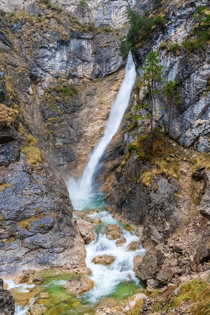 Pollat Gorge waterval in Neuschwanstein