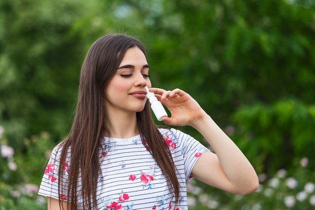 pollen allergy concept