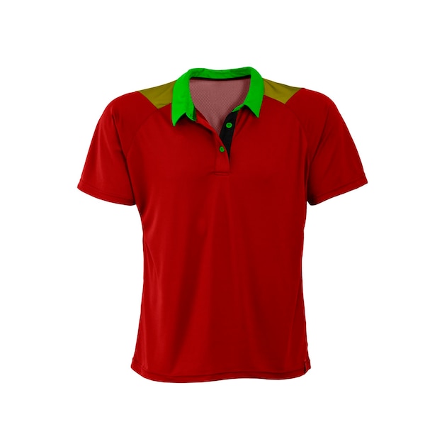 Polo shirt isolated on white background