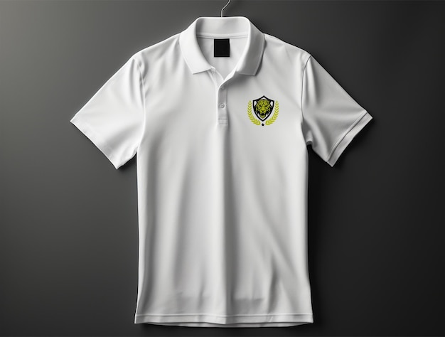 Foto polo shirt mockup ontwerp