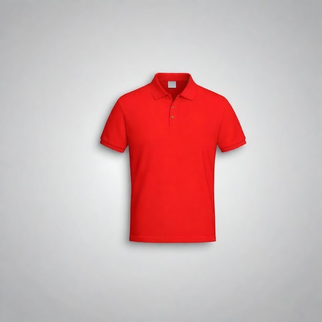 Polo shirt template for mock up