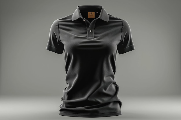 a polo shirt with a black collar that says polo on it