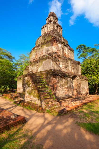 Polonnaruwa in Sri Lanka