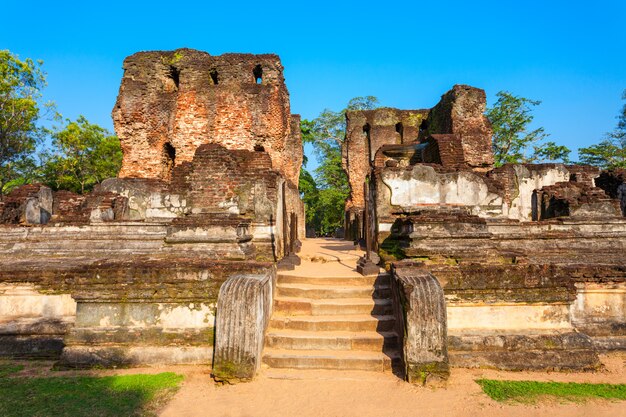 Polonnaruwa in sri lanka