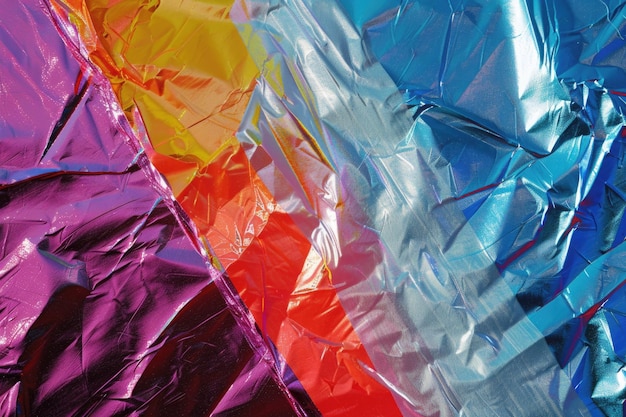 Polyethylene packaging with torn effect for CD and vinyl covers