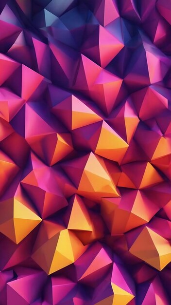 Polygon abstract polygonal geometric triangle background abstract 3d wire