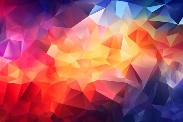 Polygon background Abstract polygonal background