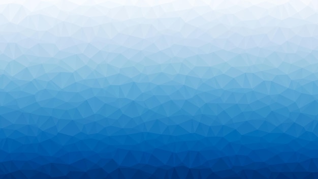 Polygon background with blue and white gradient