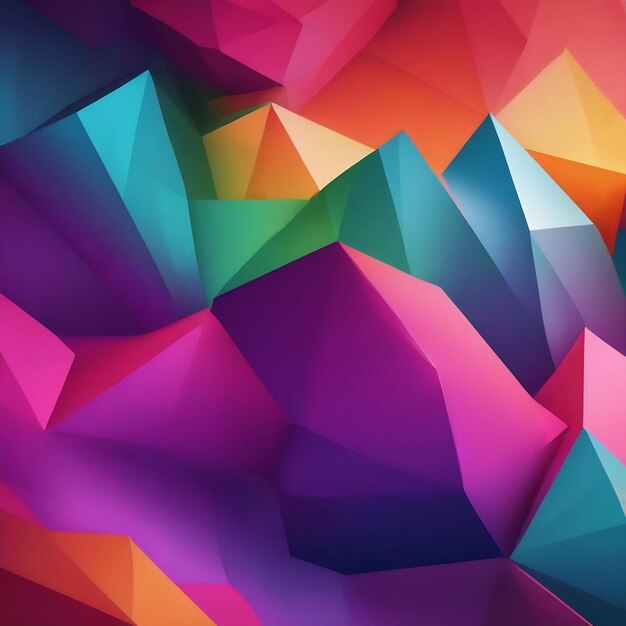 Polygon gradient background banner wallpaper