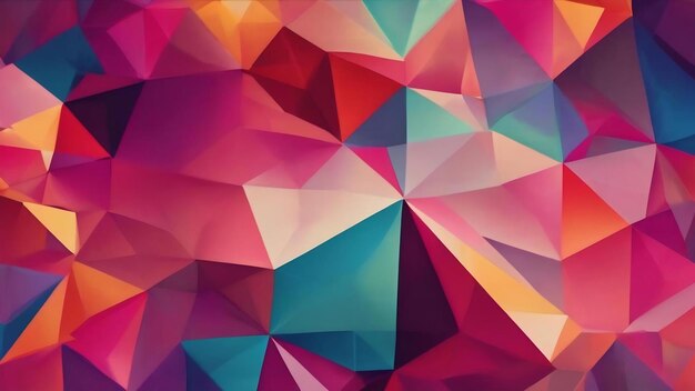 Polygonal abstract background template geometric business design with triangle for poster banner car