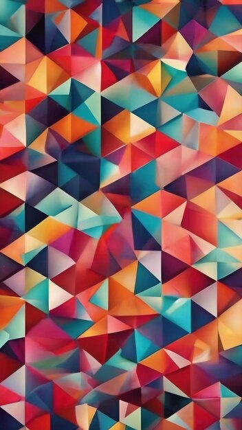 Polygonal abstract background template geometric business design with triangle for poster banner car