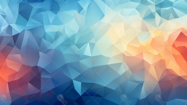 Photo polygonal abstract background